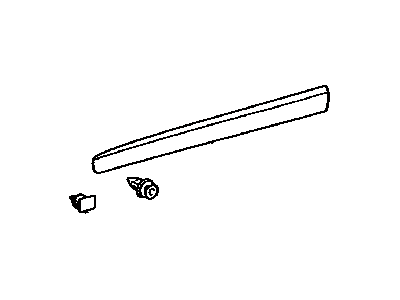 Lexus 75072-60070-A0 MOULDING Sub-Assembly, Front