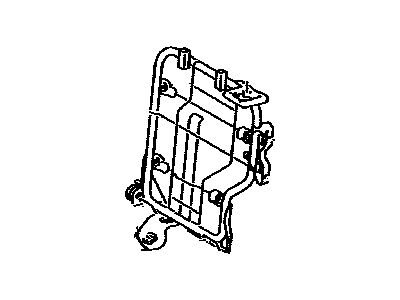 Lexus 71018-60440 Frame Sub-Assembly, Rear Seat