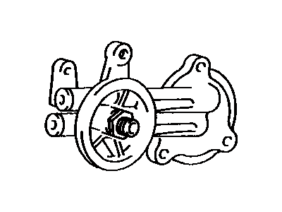 Toyota 15609-37040 Bracket Sub-Assembly, Oi