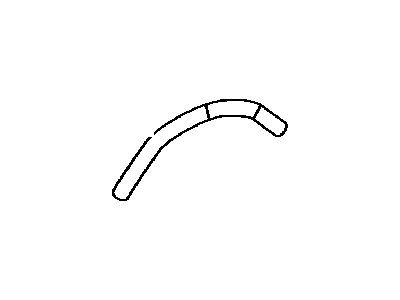 Lexus 16282-38040 Hose, Water By-Pass, NO.5