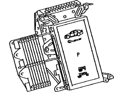 Lexus 83889-50570 Multi-Display, Combination