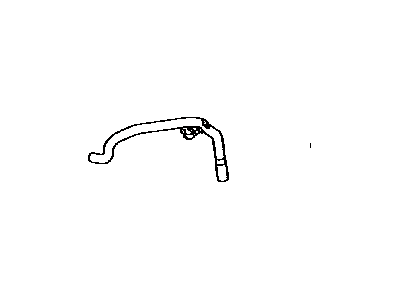 Lexus 23827-38020 Hose, Fuel Vapor Feed, No.2