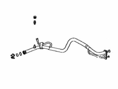 Lexus 88710-48671 Tube & Accessory Assembly