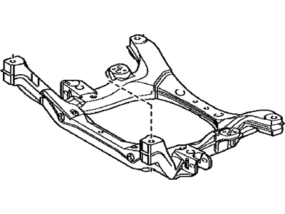 Lexus 51100-30670 Frame Assy, Front