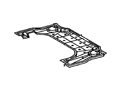 Lexus 51442-30150 Engine Under Cover, No.2