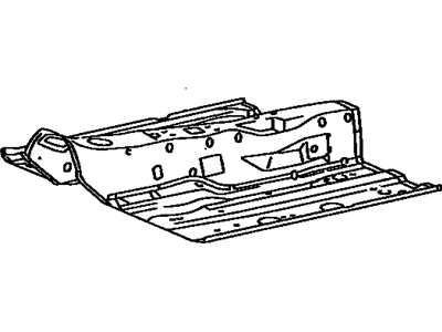 Lexus 58101-50012 Pan Sub-Assy, Front Floor