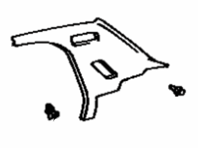 Lexus 62470-50011-E0 Garnish, Roof Side, Inner RH
