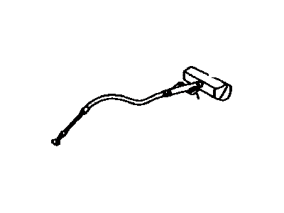 Lexus 46209-50060-A0 Cable Sub-Assy, Parking Brake Release