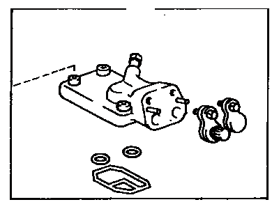 Toyota 88371-33020 Valve, Suction