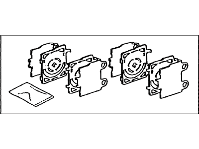 Lexus 04946-30071 Shim Kit, Anti Squeal(For Rear Disc Brake)