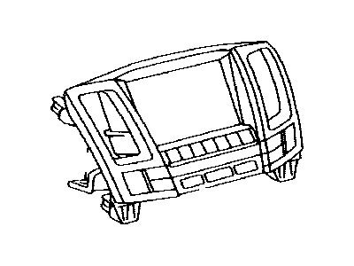 Lexus 86110-48390 Multi-Display Assy