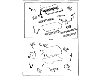 Toyota 04111-46043 Gasket Kit, Engine Overhaul