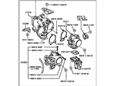 OEM 2001 Lexus RX300 Body Assembly, Throttle - 22210-20130