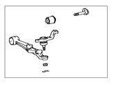 OEM 1990 Lexus LS400 Front Suspension Lower Arm Assembly Right - 48620-50010