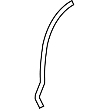 Infiniti 82838-1CA1A Seal-Rear Door Partition, RH