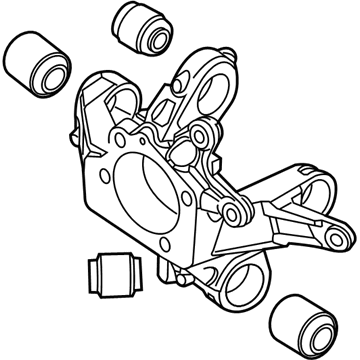 OEM Ford DB5Z-5B758-A - Knuckle & Bushing Assembly