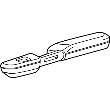 Mopar 6EE842XTAD Front Door Trim Armrest