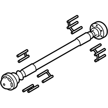 OEM Ford AL3Z-4A376-B - Drive Shaft Assembly