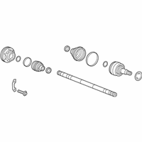 OEM 2019 Chevrolet Camaro Axle Assembly - 84550234