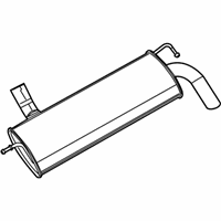 OEM 2019 Jeep Wrangler Exhaust - 68361258AB