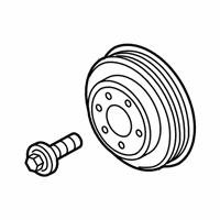 OEM 2018 Ford Edge Pulley - FT4Z-6312-B