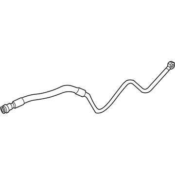 BMW 17-22-7-510-046 Transmission Oil Cooler Line, Flow