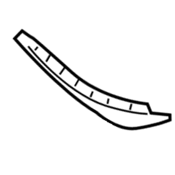 Mopar 68043398AA Extension-Fender