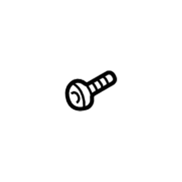 BMW 07-12-9-900-669 Screw For Thermoplastic Plastics