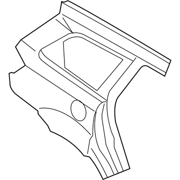 Mopar 68035430AF Panel-Body Side Aperture Rear