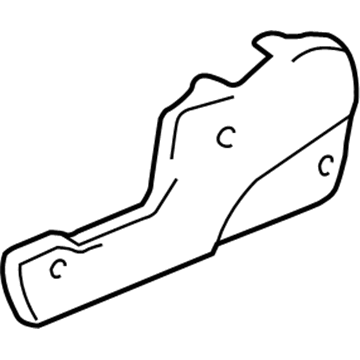 GM 88949392 Lower Cover