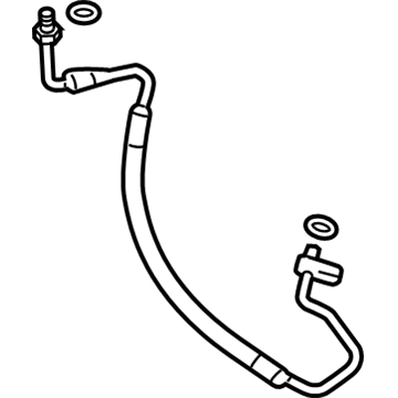 Honda 80315-SWA-A02 Hose, Discharge