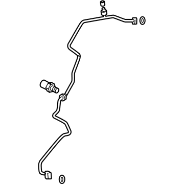 Honda 80341-SWA-A01 Pipe, Receiver