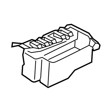 BMW 51-47-7-360-175 Storage Compartment, Luggage Compartment., Left