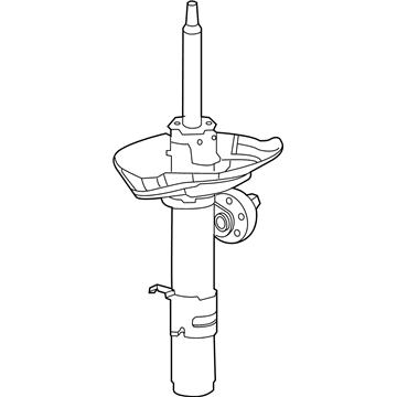 Honda 51621-T3L-325 Damper Unit, Left Front