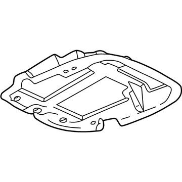 OEM GM 10447494 - Plate-Roof Console Backing