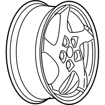 GM 9594216 Wheel, Alloy