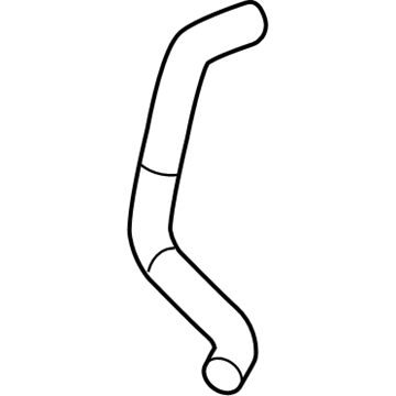 Lexus 16572-31390 Hose, Radiator, NO.2