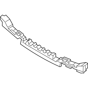 Kia 86620A9000 Absorber-Rear Bumper Energy