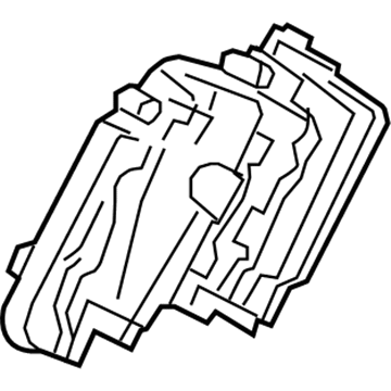 BMW 51-22-7-281-955 Rear Left System Lock