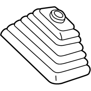 Mopar 55366042AB Boot-Gear Shift Lever