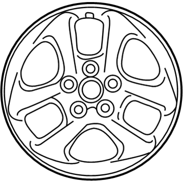 Lexus 42611-33230 Wheel, Disc