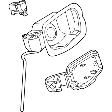 Ford NZ6Z-6027936-A HOUSING - FUEL TANK FILLER PIP