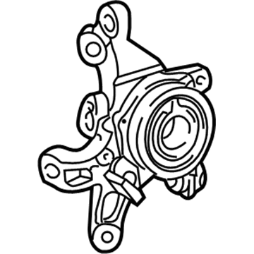 Mopar 5134458AA Knuckle-Rear