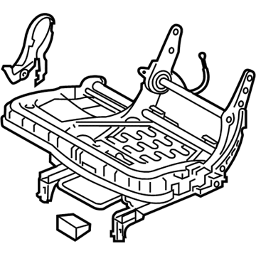 Kia 89500C6000 Mech & Recl Assembly, LH