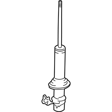 Honda 51606-ST7-J02 Shock Absorber Unit, Left Front