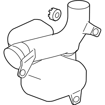 GM 22663101 Duct Asm-Rear Intake Air (W/ Resonator)