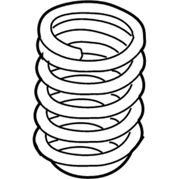 BMW 31-33-6-851-721 FRONT COIL SPRING