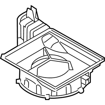 Hyundai 97111-4Z000 Case-Blower, Upper