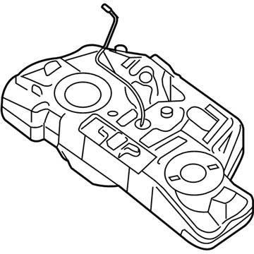 Nissan 17202-9AA1A Fuel Tank Assembly