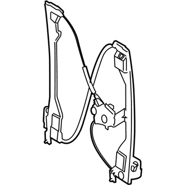 Ford FL3Z-1627000-W Window Regulator